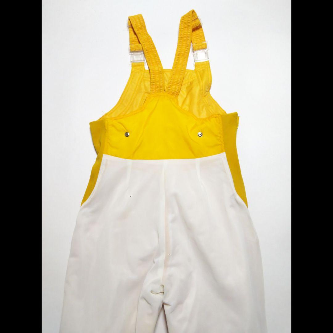 fusalp フザルプ スキーウェア 黄色 上下セット ヴィンテージ 昭和レトロ