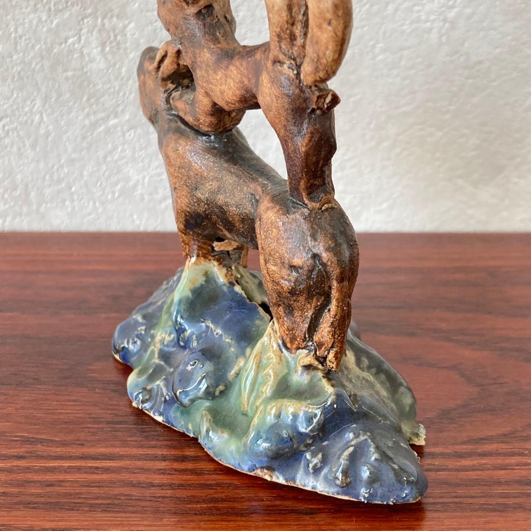 ブレーメンの音楽隊　オブジェ　置物　ドイツ　ヴィンテージ