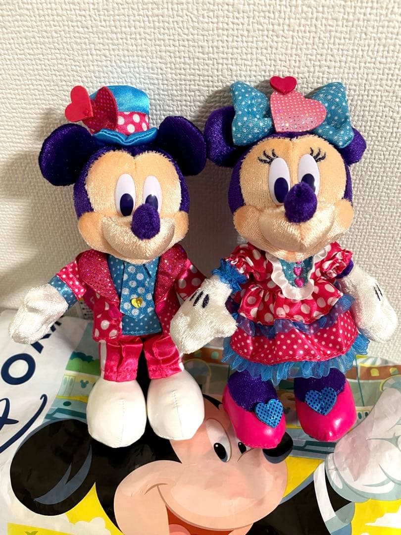 新品未使用　パルパルーザ ミニーのファンダーランド ぬいぐるみバッジ　3点セット