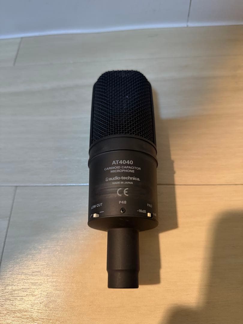 コンデンサーマイク　マイクスタンド　インターフェース付
