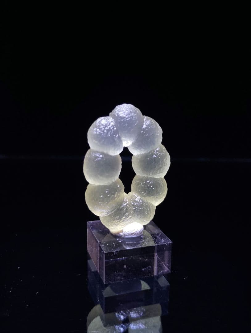 フローライト リング ポンデリング インド産 原石 鉱石 標本 ④