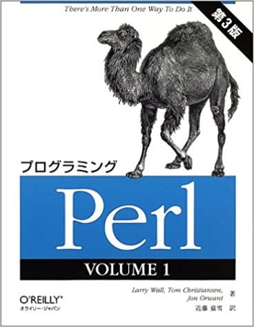 プログラミングPerl〈VOLUME1〉（ほぼ新品、送料込）