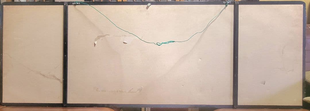 赤城宗徳『田園麦風清』扁額　肉筆　政治家　農林大臣