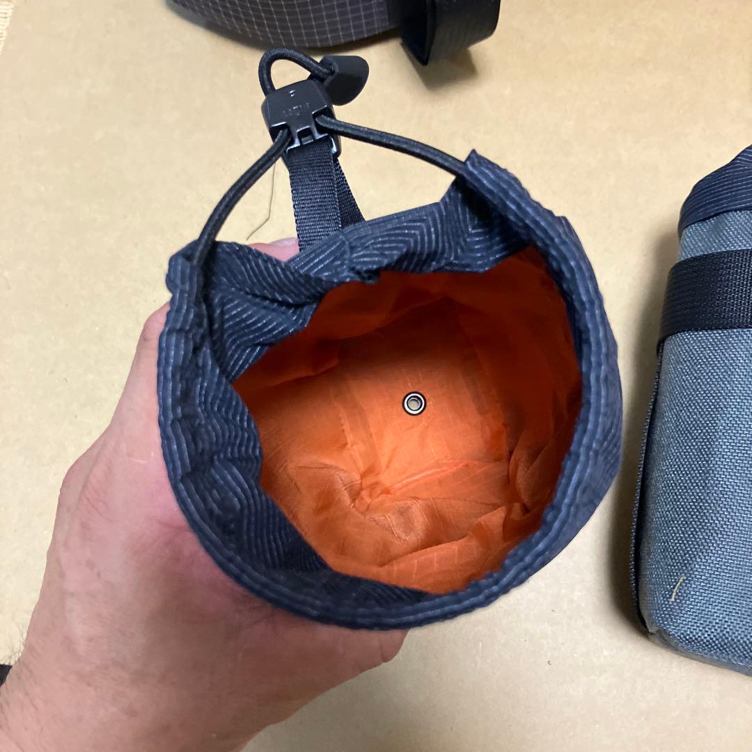 sbnskハンドメイドフレームバッグ＋ステムポーチ×2