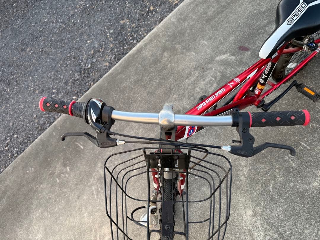 【直接引き渡し限定群馬】24インチ　マウンテンバイクASAHIシマノ６段変速ギア