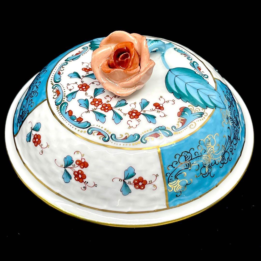 ヘレンド　トゥッピーニの角笛 シュガーポット