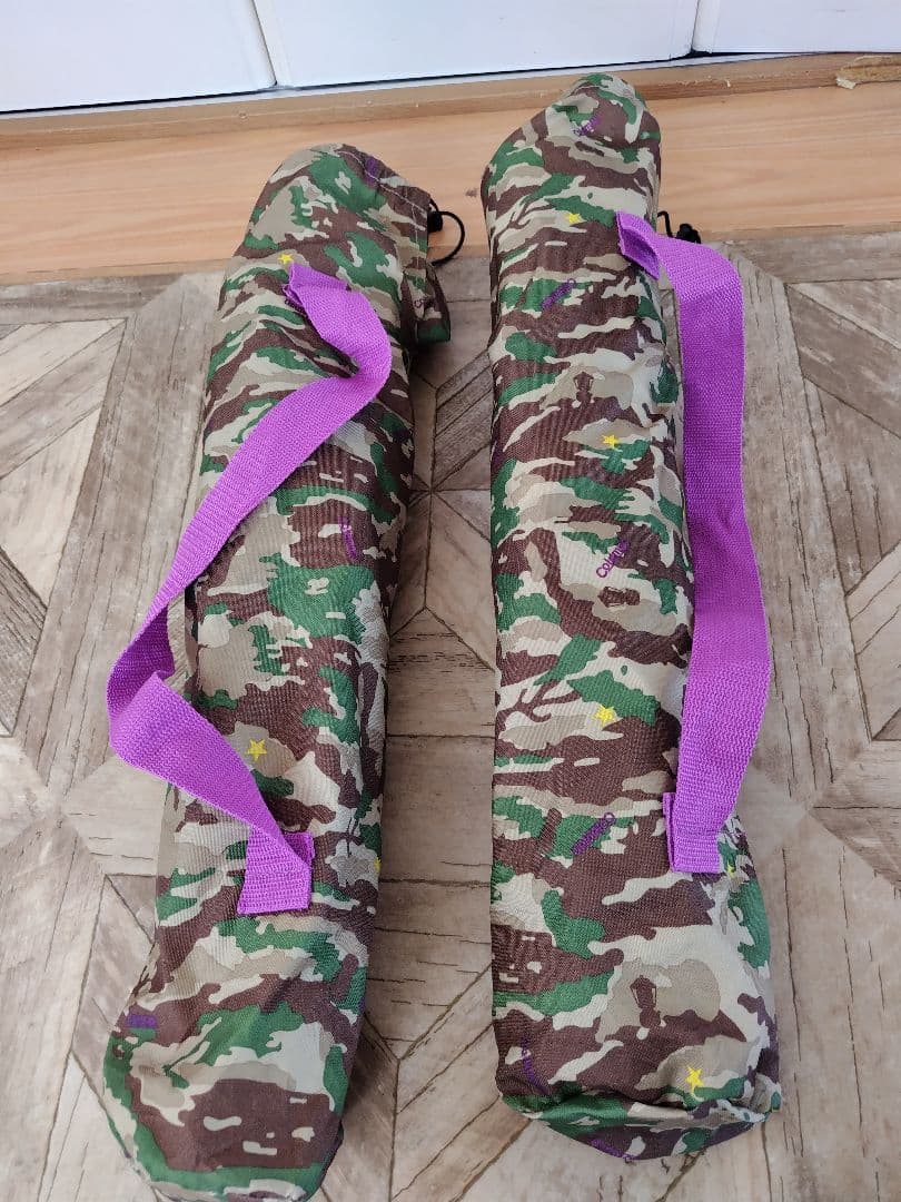 Coleman アウトドア迷彩柄 折りたたみコンパクトグランドチェア2脚セット