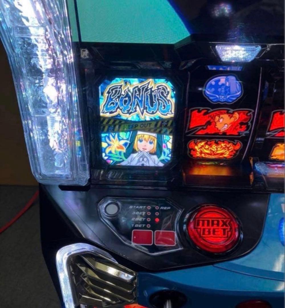 値引き相談可)炎炎消防隊 パチスロ機 簡易ユニット付　スマスロ