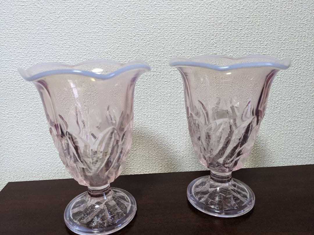 ♦和ガラス 昭和レトロ アイスカップ アンティーク 骨董品 コレクション