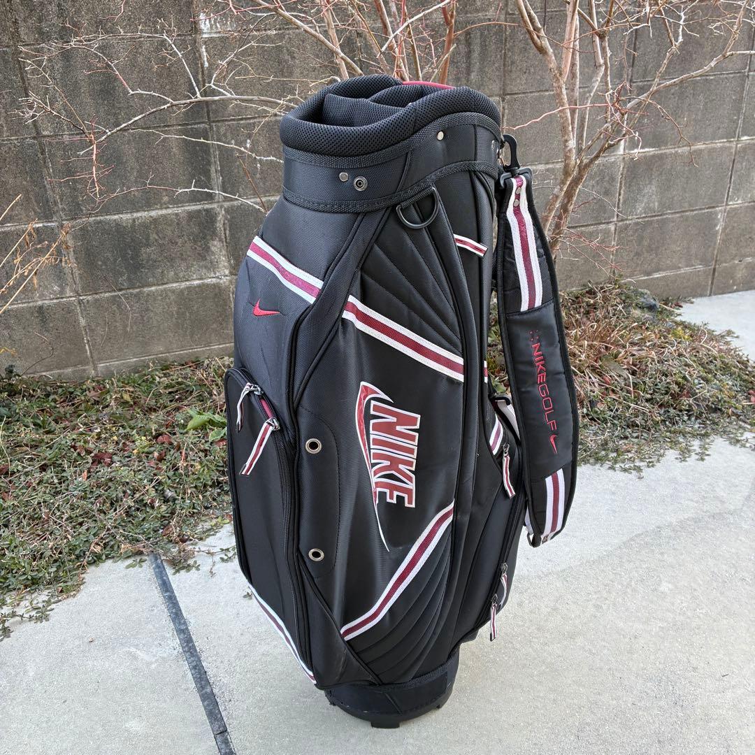 【希少・廃盤】NIKE ナイキ キャディバッグ 4分割 入手困難 ゴルフバッグ