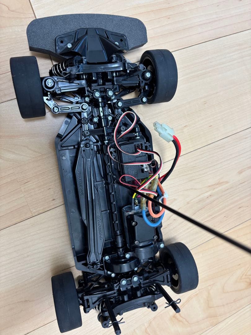 タミヤ tt02シャーシMOTULAUTECH GTR & TOM'Sスープラ