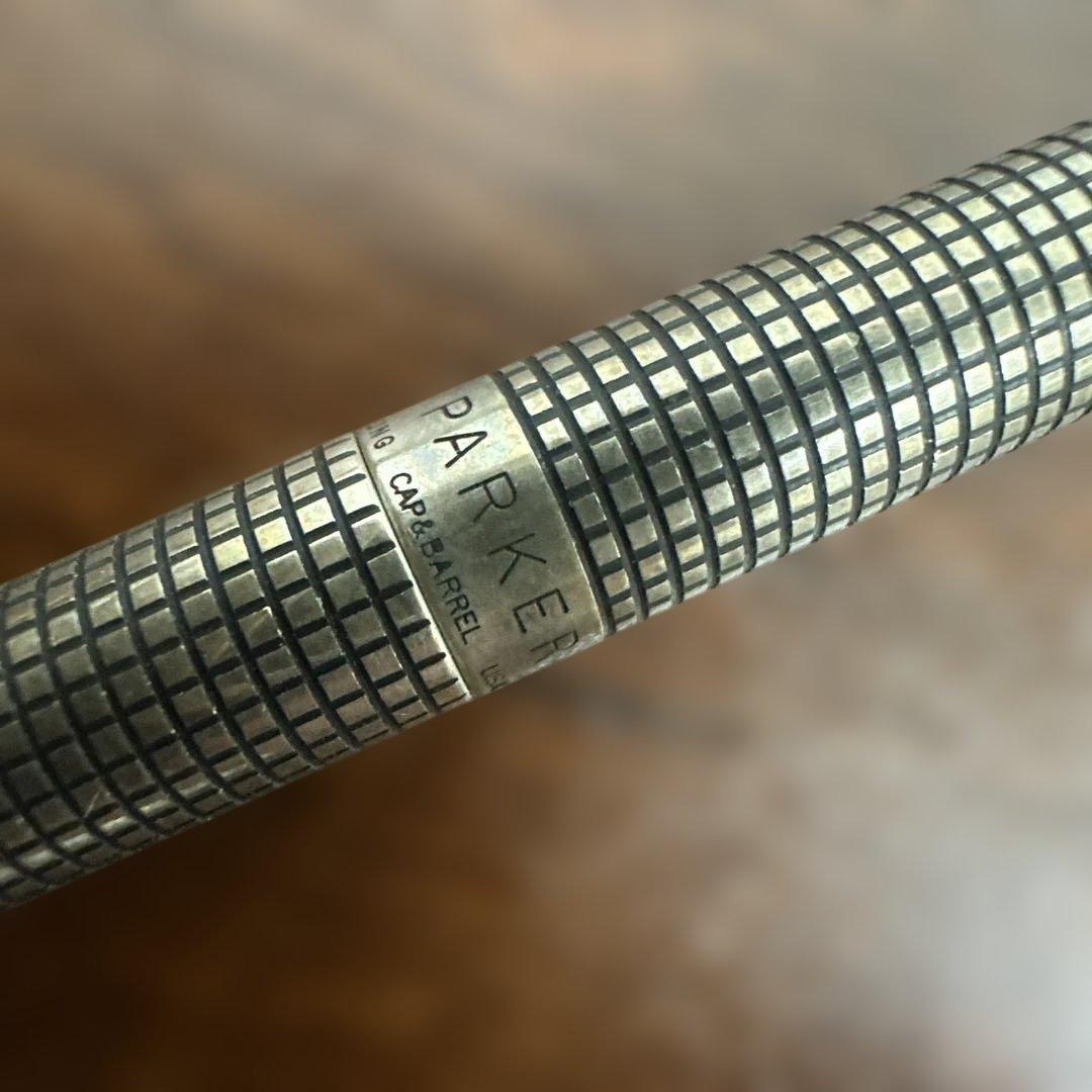 ★ヴィンテージ★PARKER75ボールペンスターリングシルバー芯入り