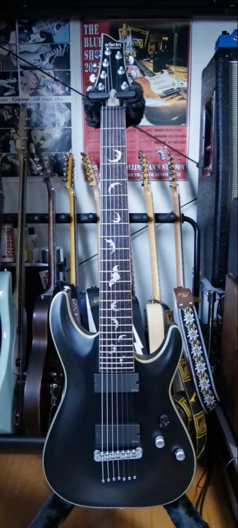 SCHECTER DAMIEN PLATINUM-7 SBK 7弦