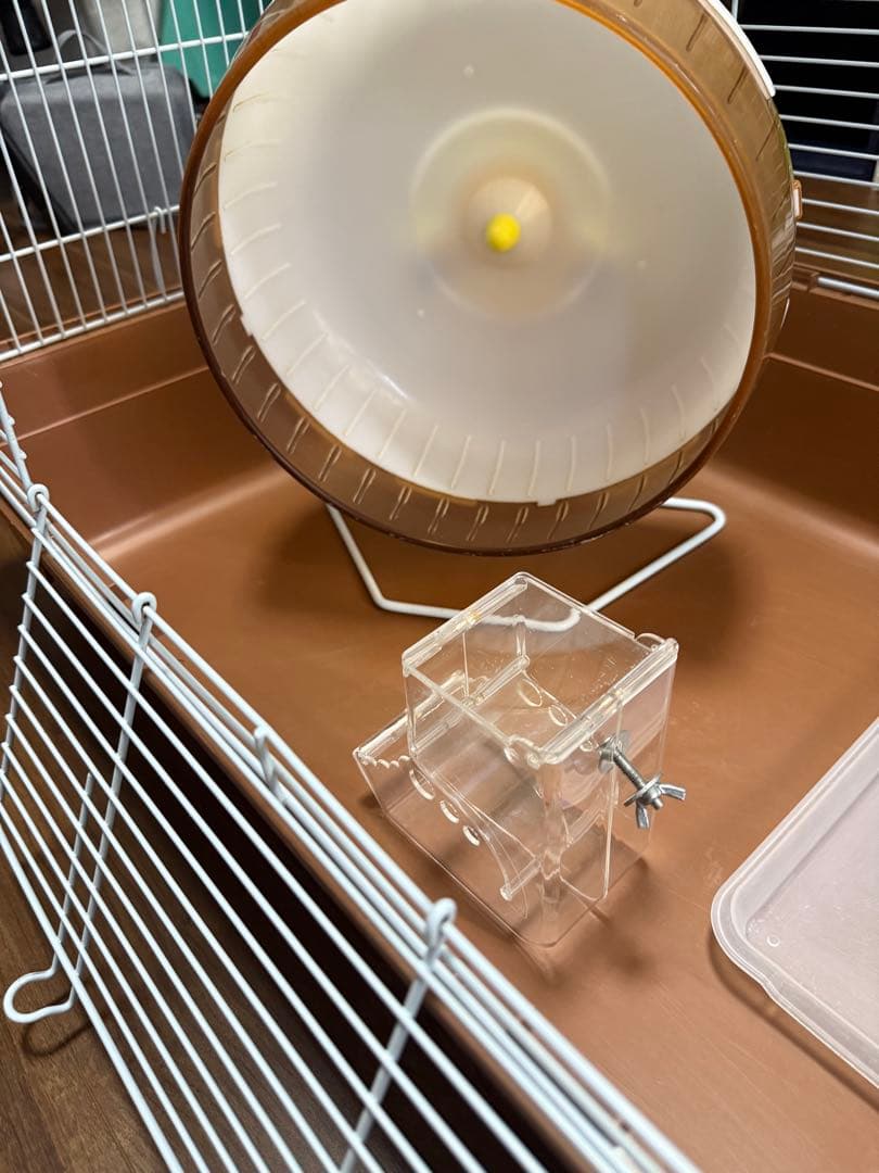 小動物用ケージ 約80cm 回し車付き