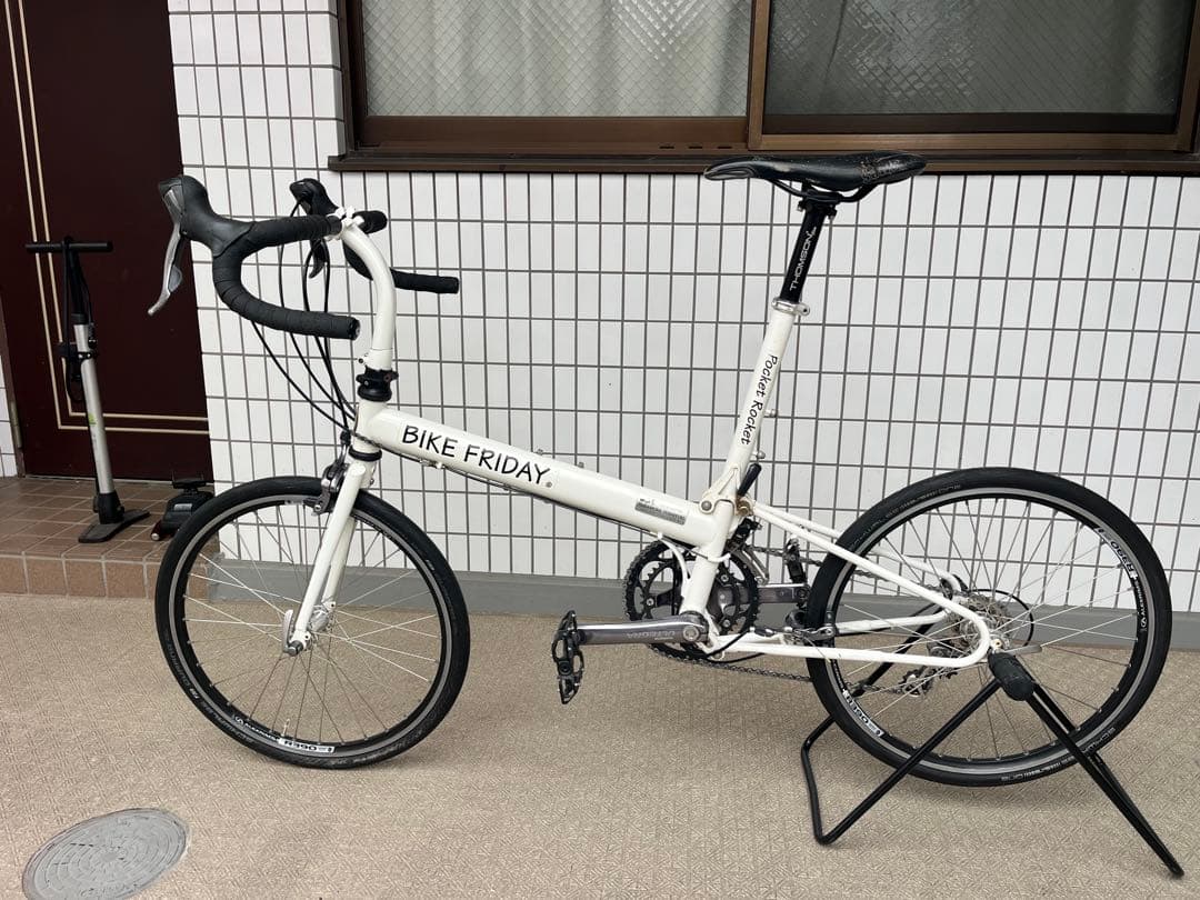 BIKE FRIDAY バイクフライデー　ポケットロケット　ホワイト