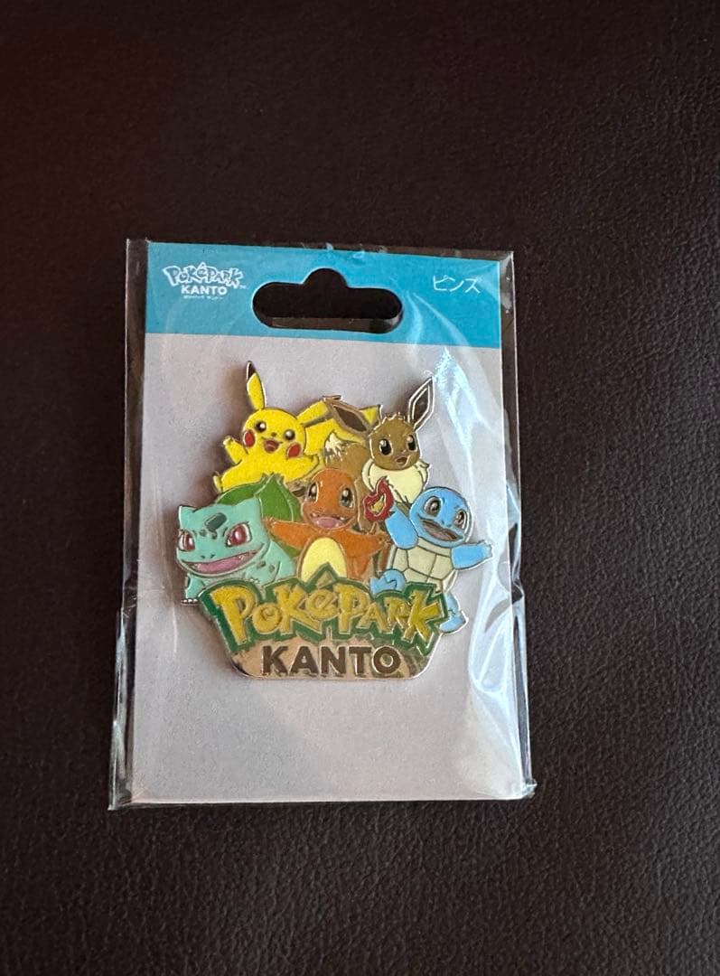 ポケパーク カントー ピンバッジ ピカチュウ イーブイ セット