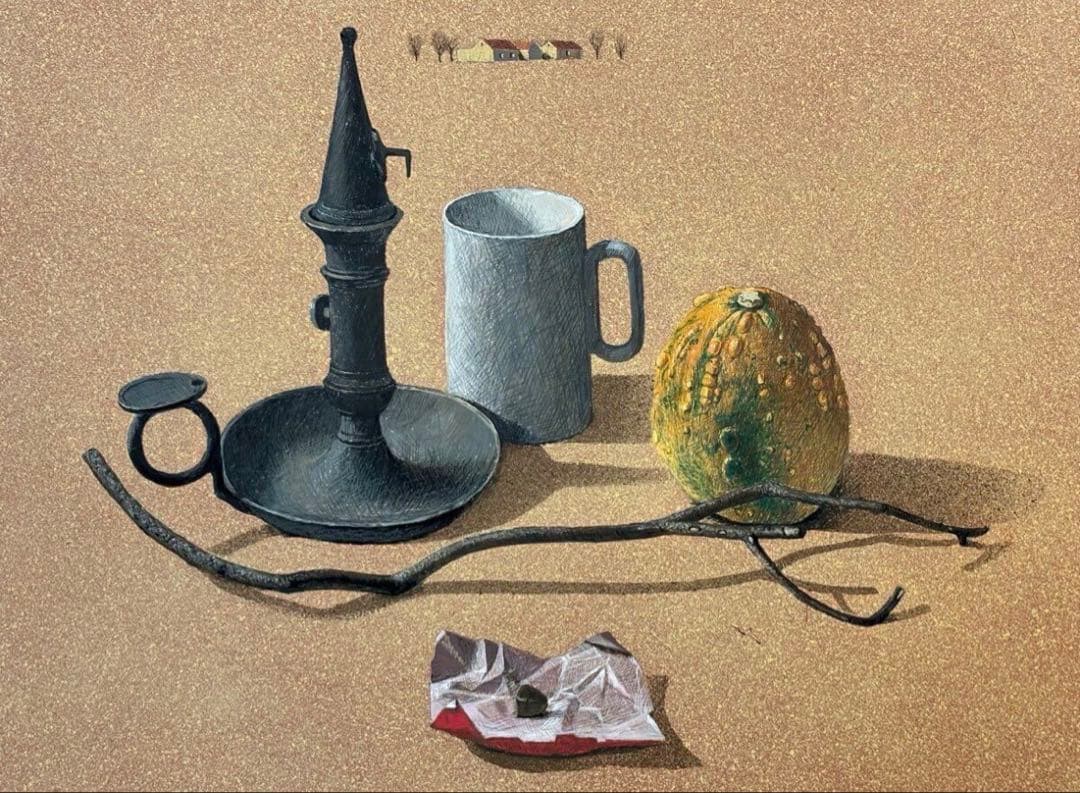 静物画 油彩画 小泉正彦　10号　原画