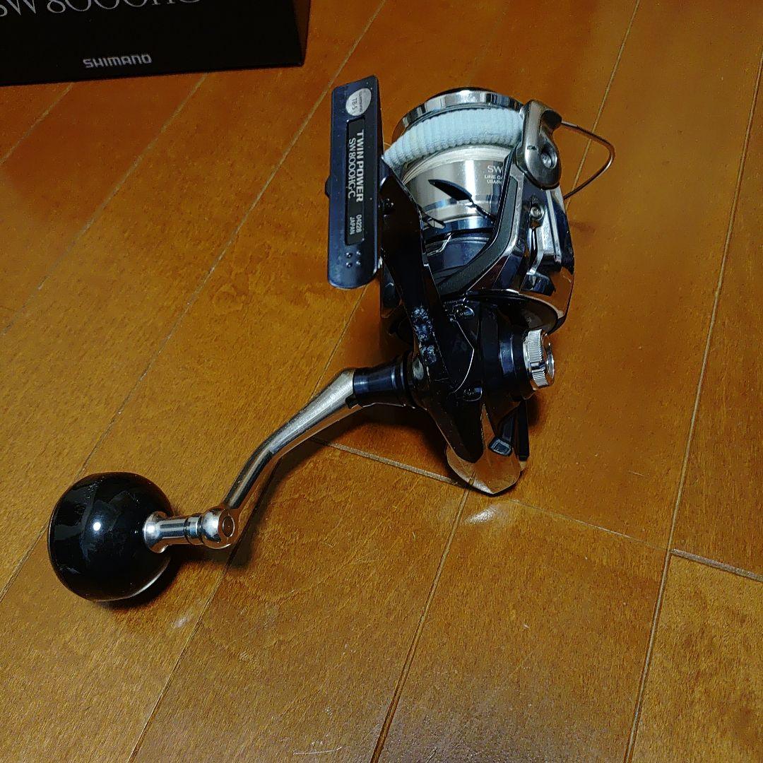 SHIMANO 21TWIN POWER SW8000HG スピニングリール