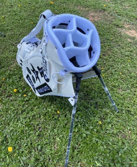 【新品】【未使用品】PEARLY GATES ゴルフバッグ ホワイト