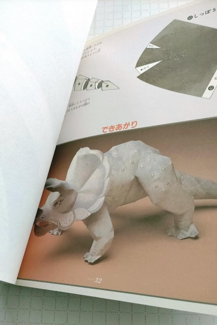 くもんのペーパークラフト　恐竜シリーズ　新装版　全8冊セット　（バラ売り不可）