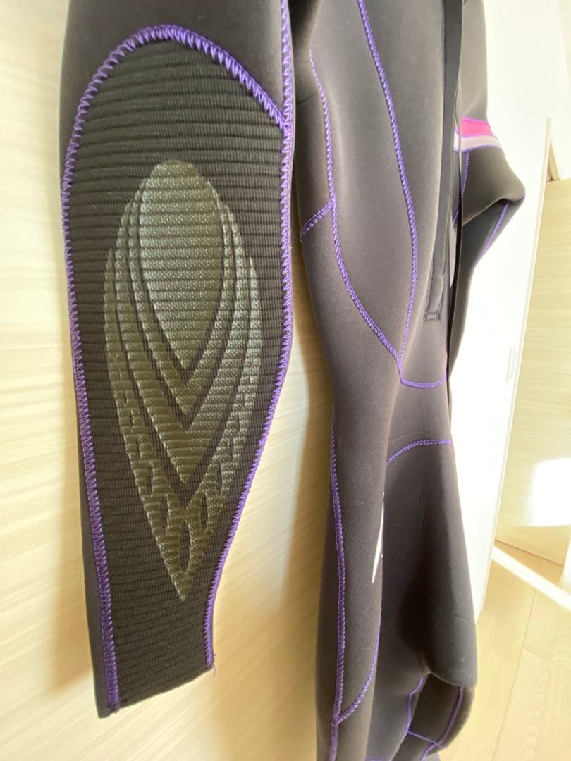 cyber フルスーツ 黒 紫 ピンク レディース フルオーダー 3mm