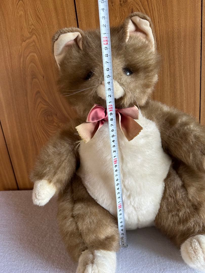 ねこ　ぬいぐるみ　オオハラ　Mony 昭和レトロ　レア