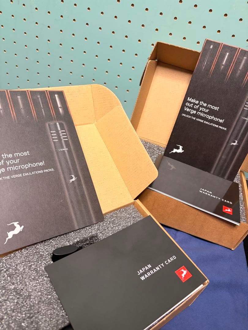 antelope audio VERGE モデリングマイク 2本セット