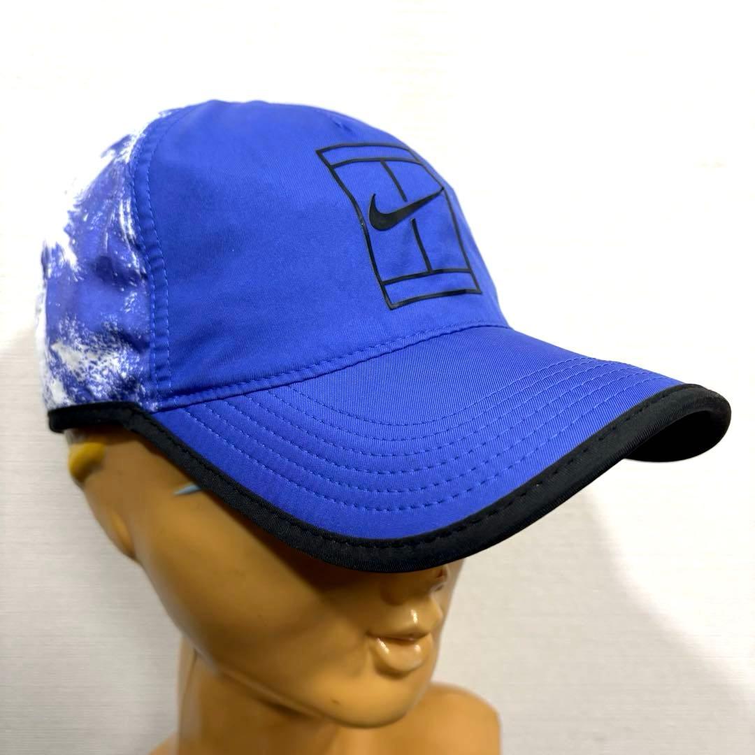 希少 ナイキコート エアロビル フェザーライト テニスキャップ 帽子