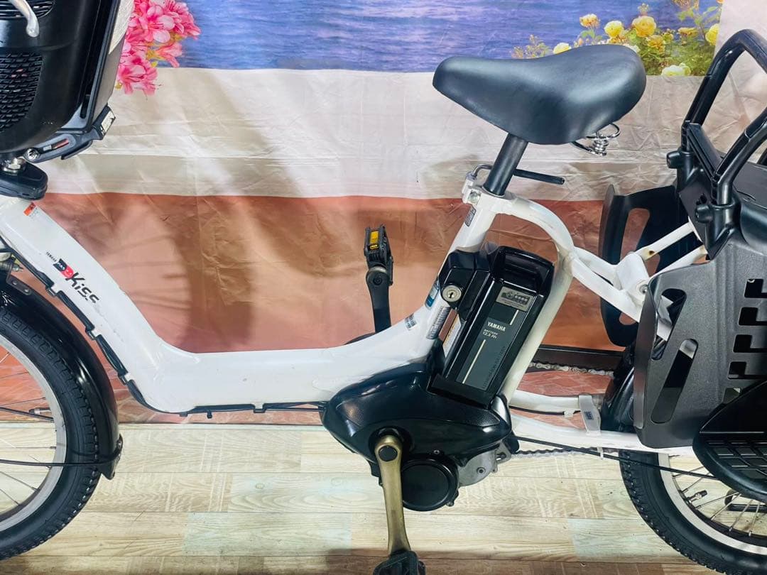 パスキス12AH⭐️人気モデル！ヤマハ子供乗せ電動アシスト自転車Y3280