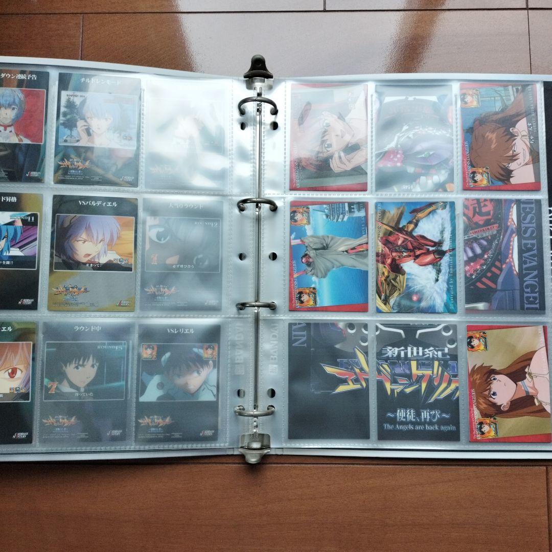 【希少】新世紀エヴァンゲリオンCR最後のシ者 カードダスマスターズ 80枚位