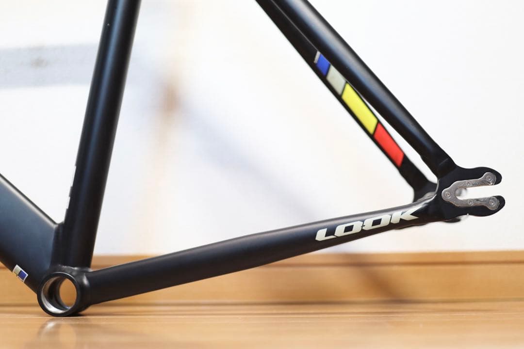 ★ LOOK AL464P アルミ ピスト フレーム ブルーラグ サーリー