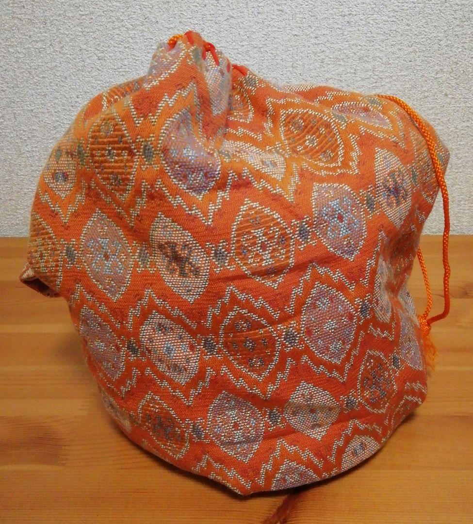 大橋裕作　大杉皿屋窯　朝鮮唐津　耳付　水指　共箱　仕服付　茶道具