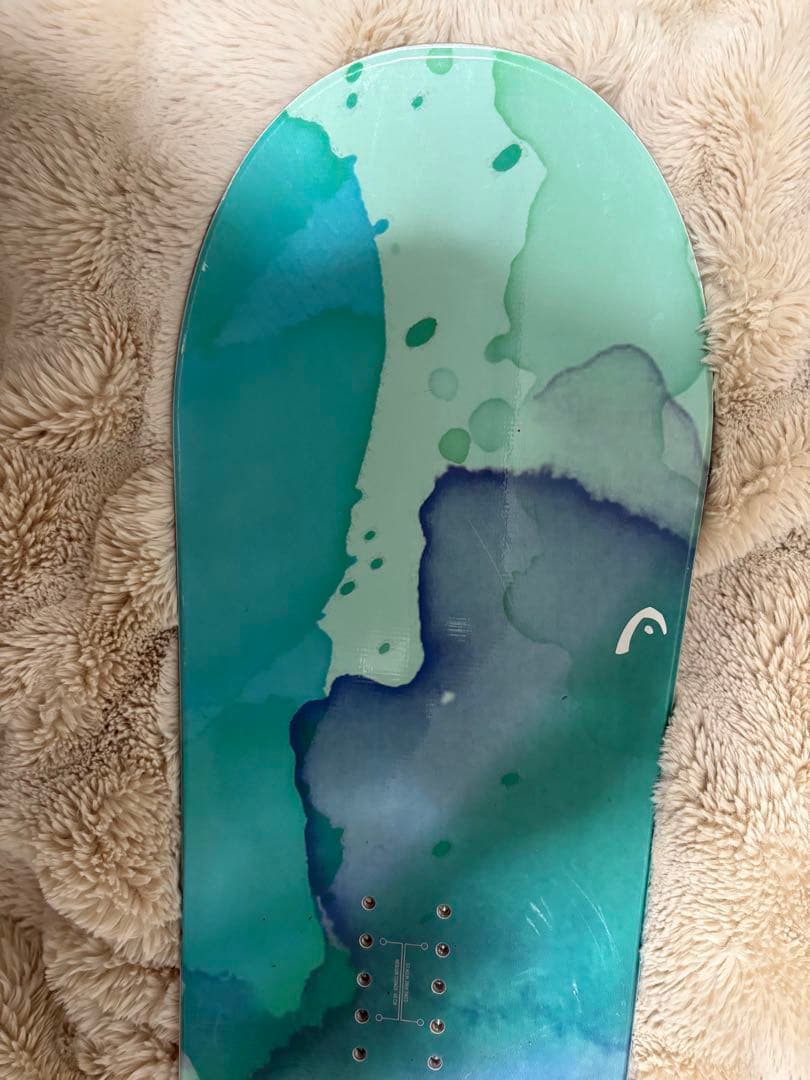 ワックス済 スノーボード 板 143cm head