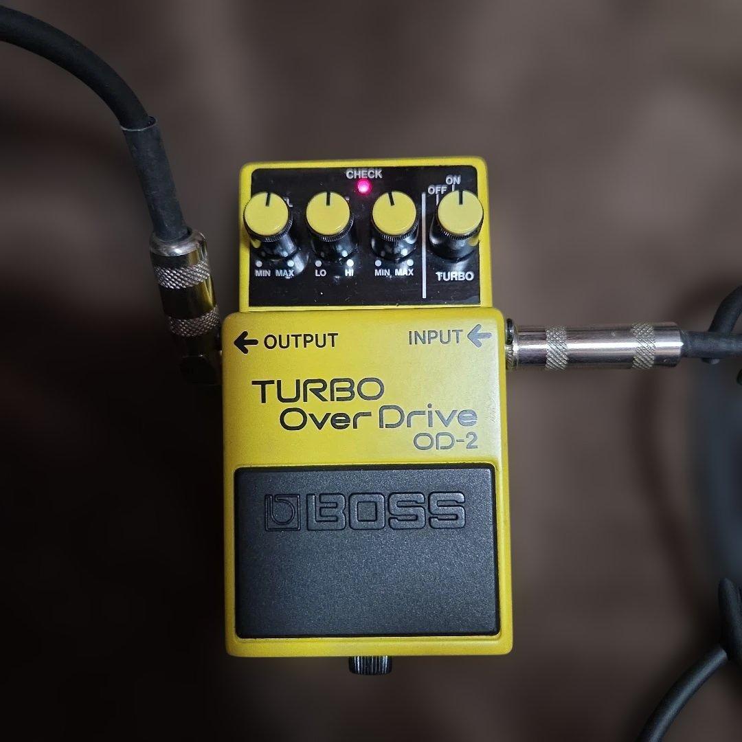 ①BOSSTURBOOverDriveターボオーバードライブOD-2日本製中古品