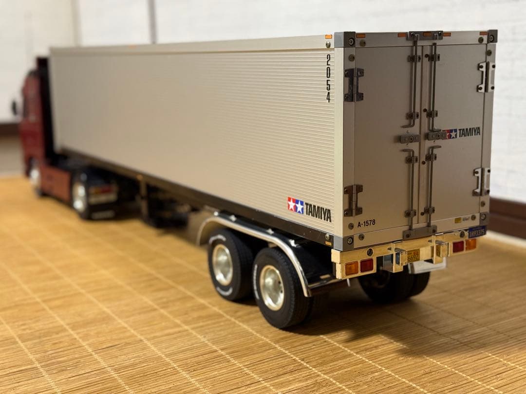 た*️様 【送料込】タミヤRCビックトラックシリーズ　ボルボトレーラーセット