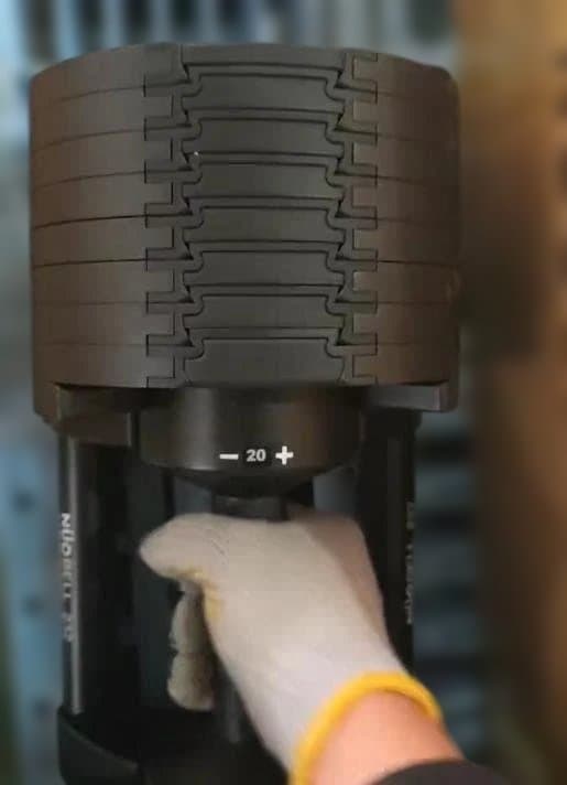 中古美品　フレックスベル 32kg 可変式ダンベル ダンベル