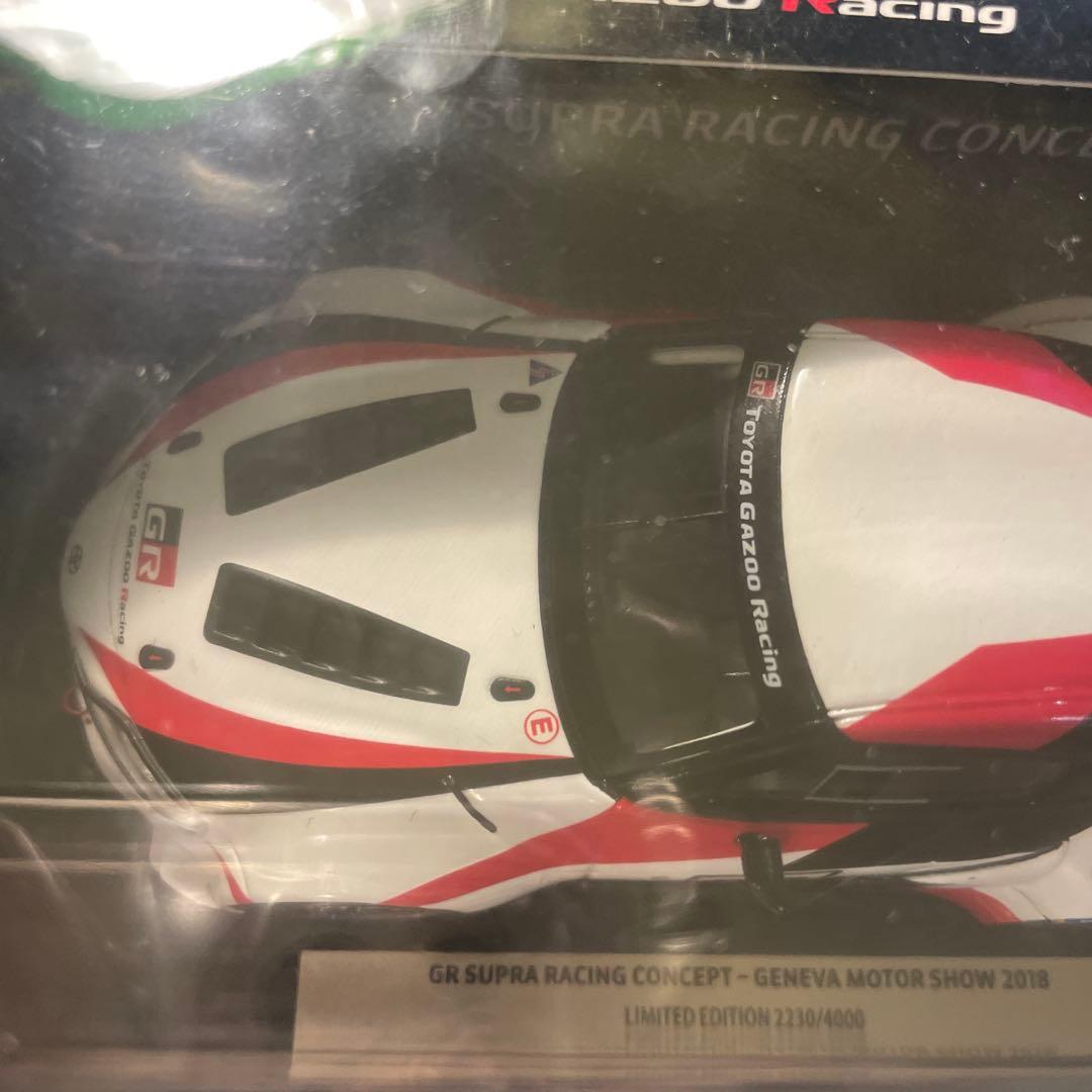 絶版　TOYOTA GR別注　1/43 GR スープラ レーシング コンセプト