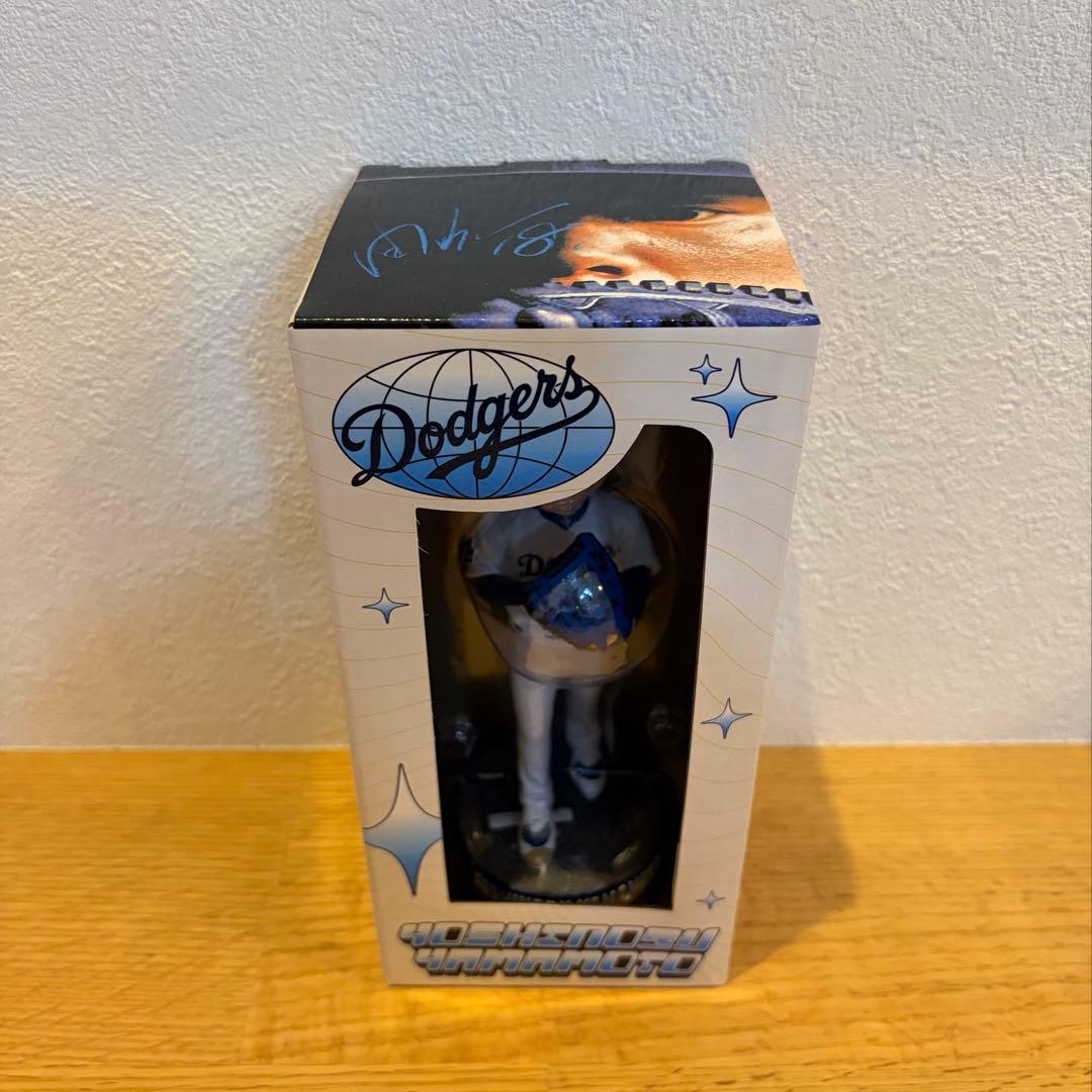 【来場者限定】Dodgers 山本由伸ボブルヘッド2025（新品未開封）
