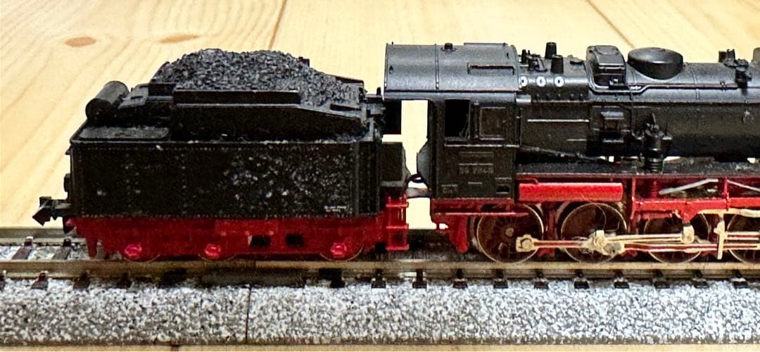 ドイツ製Nゲージ蒸気機関車　FLEISCHMANN piccolo 7161型