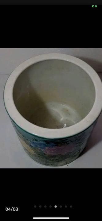 永慶長春底款 清時代 花鳥文 筆筒 中国古美術 收藏筆立て ！価格交渉承ります！