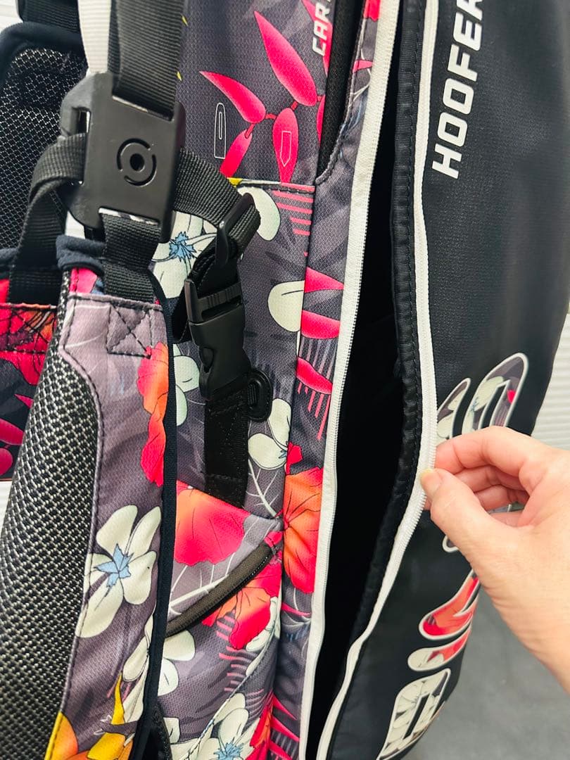 PING Hoofer スタンドバッグ フラワーパターン
