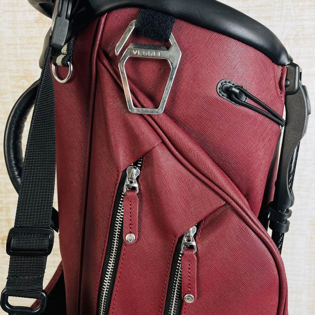 【限定コラボ品】VESSEL LITE LUX ×テーラーメイド キャディバッグ