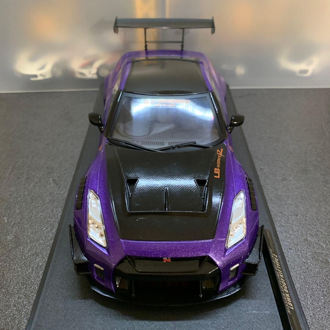 788 リバティウォーク LBWK R35 GT-R 1/18スケールミニカー