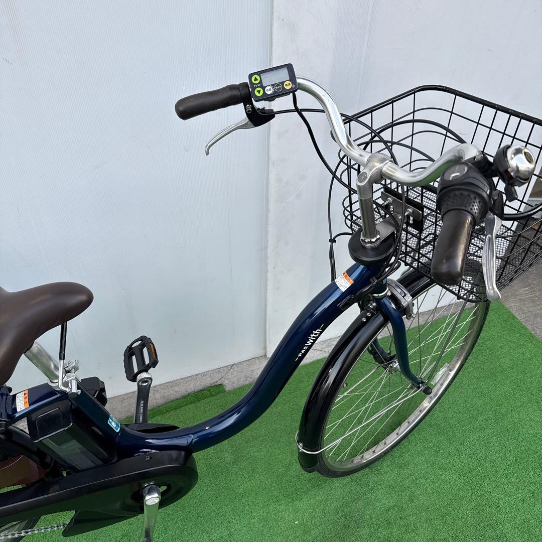 YAMAHAヤマハ電動アシスト自転車26インチ 12.3Ah ブルー