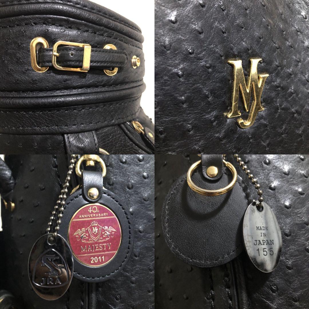 入手困難 マルマン40周年記念 マジェスティ 総本革 オーストリッチ JRG認定