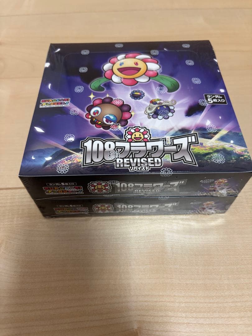 【シュリンク付】 108フラワーズ Revised 日本語版 2box