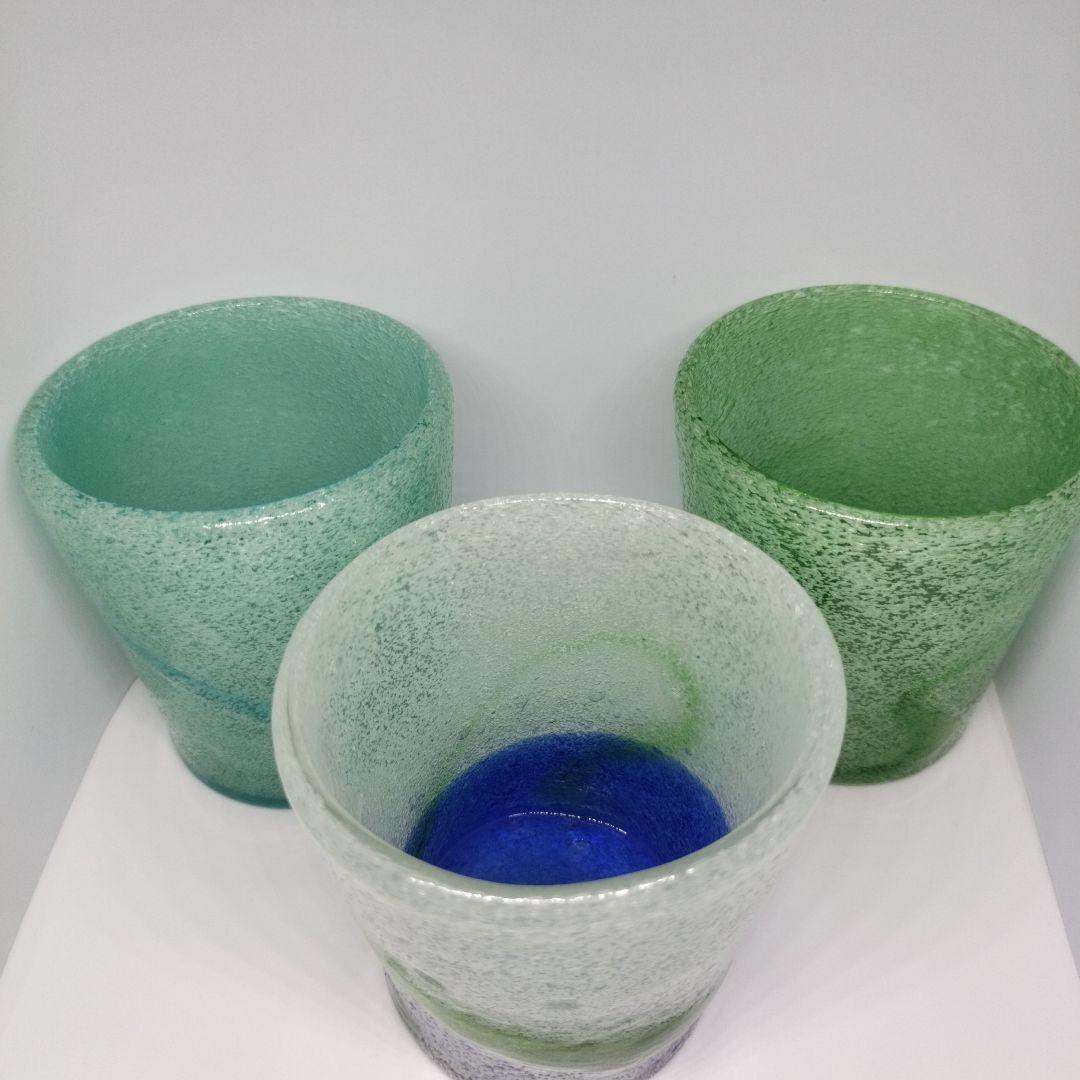 稲嶺盛吉さんのグラス3点セット