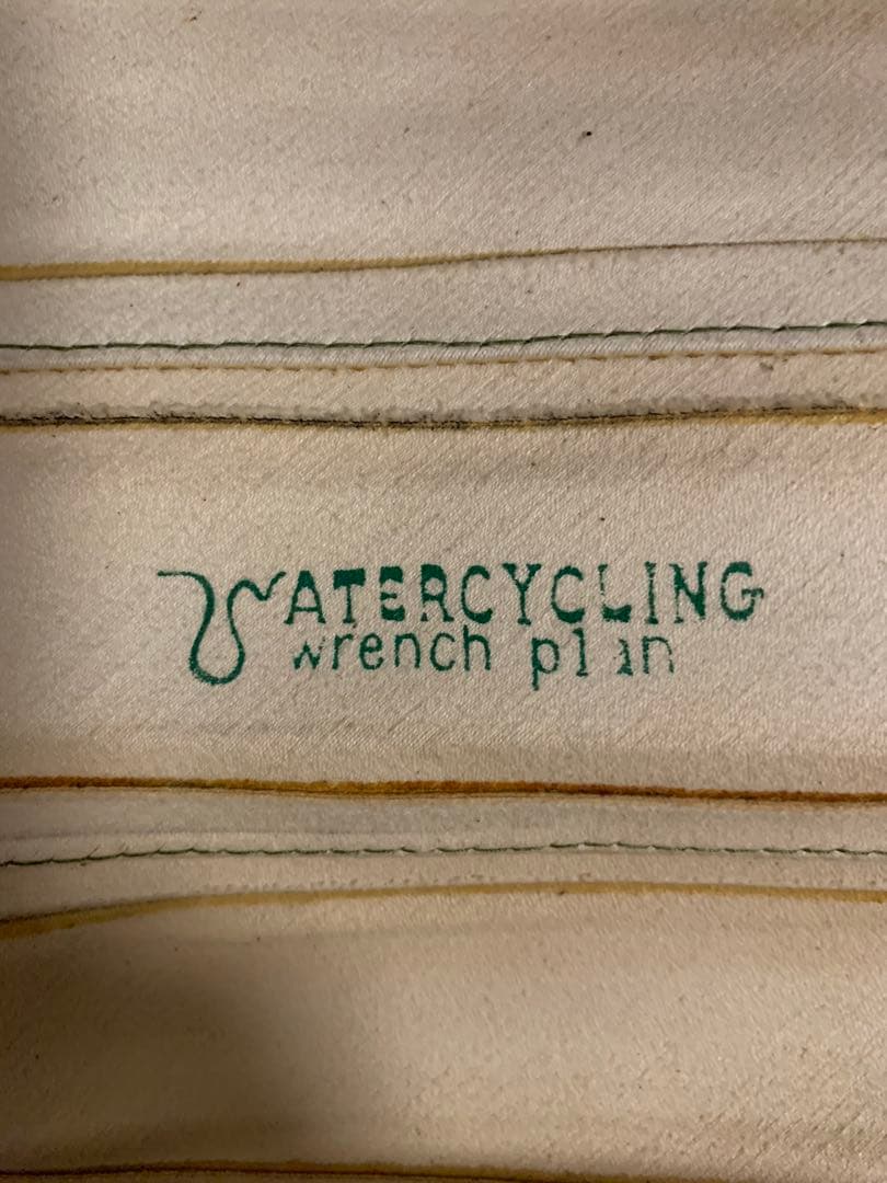 美品 WATER CYCLING wrench plan メッセンジャーバッグ