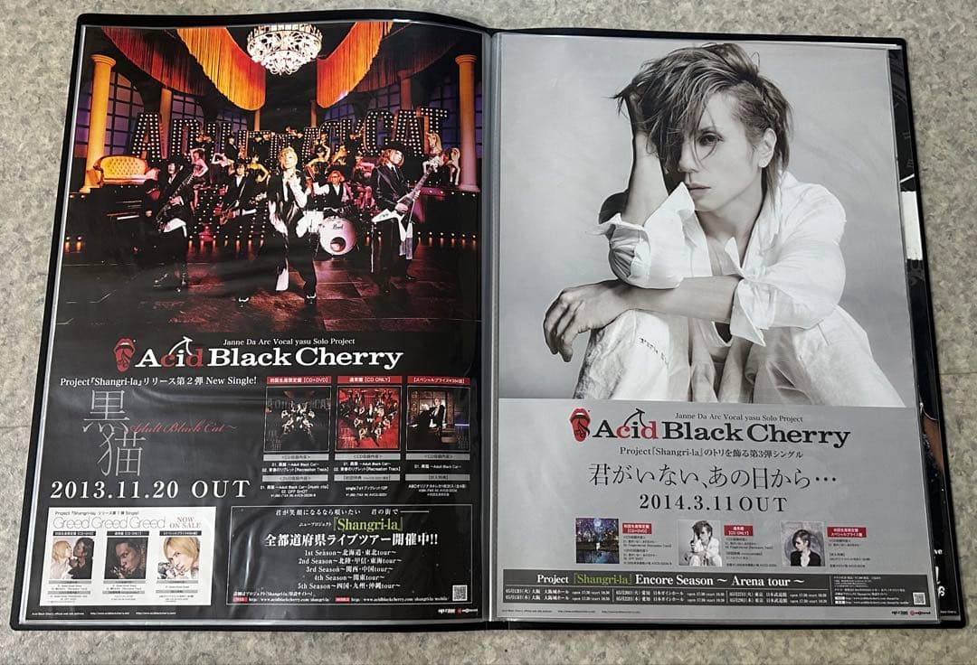 Acid Black Cherry ポスター　35種セット