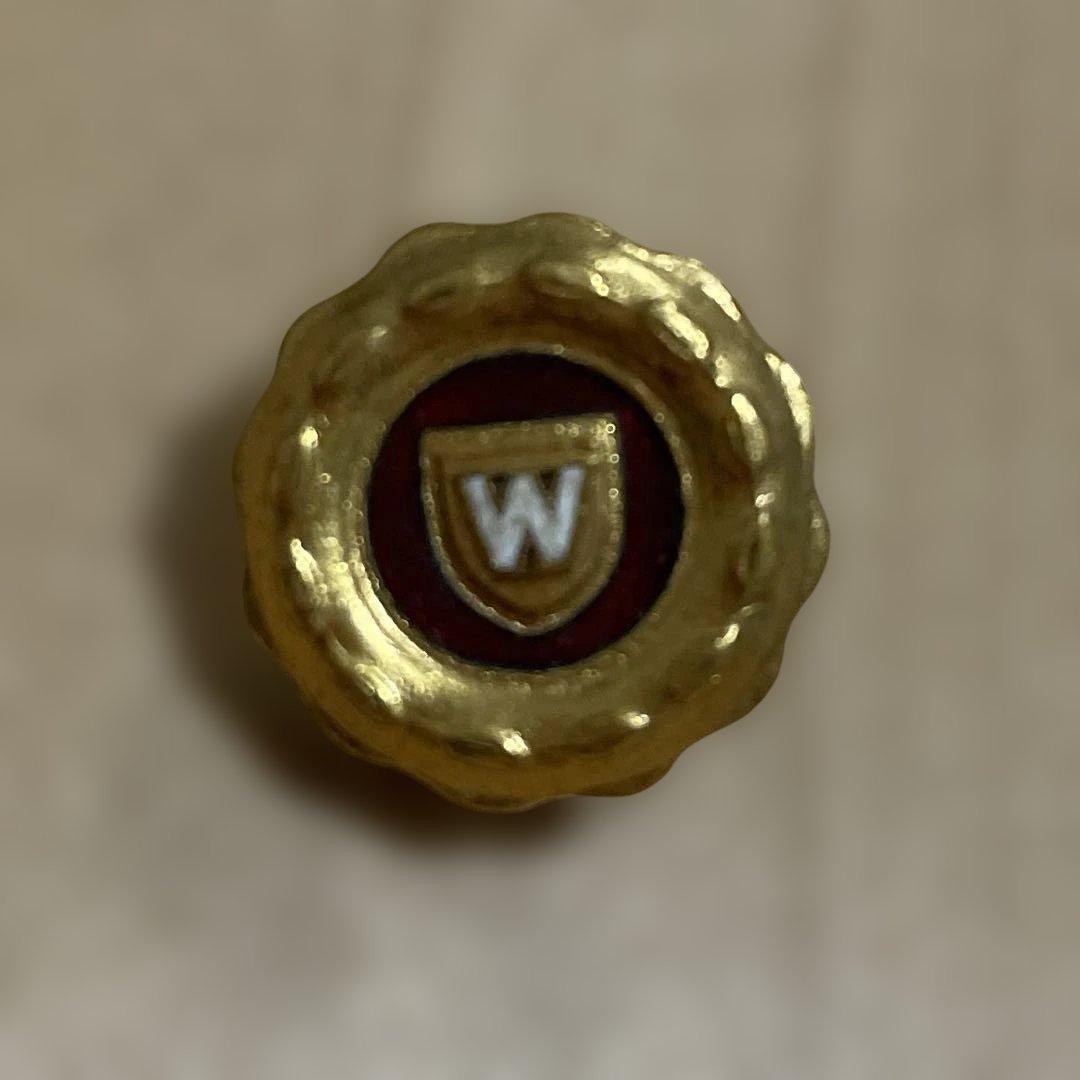 【当時品】 早稲田大学 校章/徽章/バッジ/バッヂ/希少品まとめて売り**0